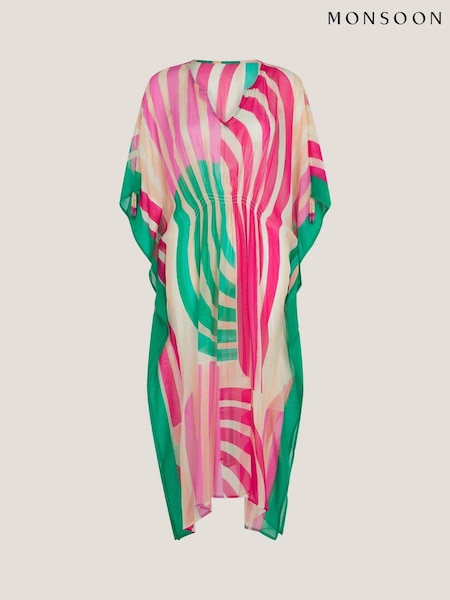 Monsoon Georgia Stripe Kaftan (W99911) | R$ 585