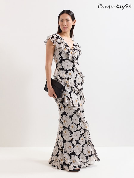 Phase Eight Eva Floral Print Dress (Y00020) | R$ 2.260