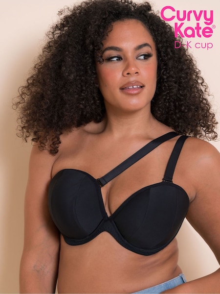 Curvy Kate Superhero Multiway Padded Plunge Black Bra (Y00164) | 51 €
