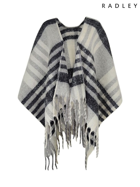 Radley Grey Check Poncho (Y00314) | R$ 880