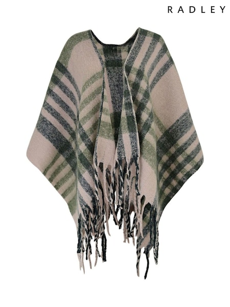 Radley Check Brown Poncho (Y00316) | R$ 880