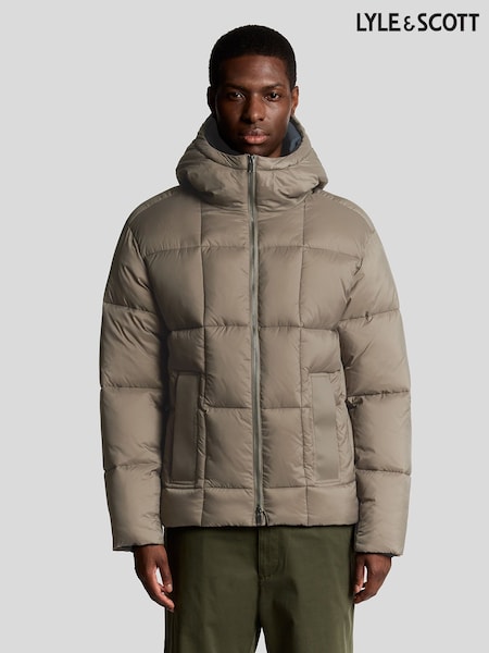 Lyle & Scott Square Wadded Cocoon Jacket (Y00332) | 1,490 LEI