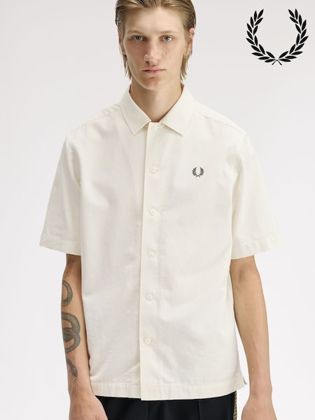 Fred Perry Pocket Detail Short Sleeve Shirt (Y00372) | ‏677 د.إ.‏