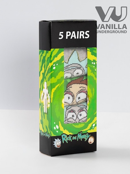 Vanilla Underground Green Calf Socks Set of 3 (Y00521) | R$ 255