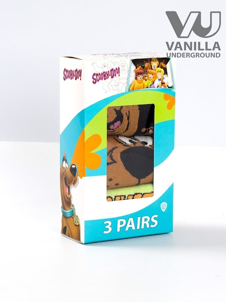 Vanilla Underground Black Calf Socks Set of 3 (Y00524) | €24