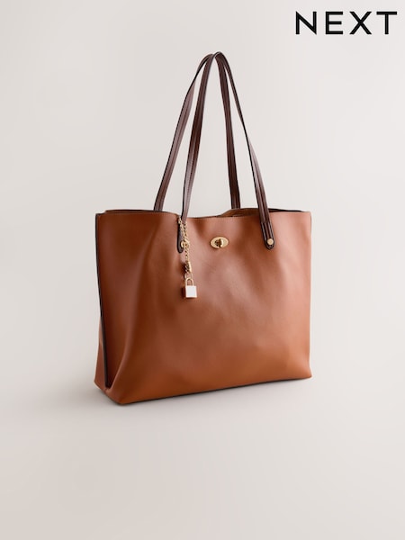 بني فاتح بني - Charm Hand Held Bag (Y00678) | ‏201 د.إ.‏