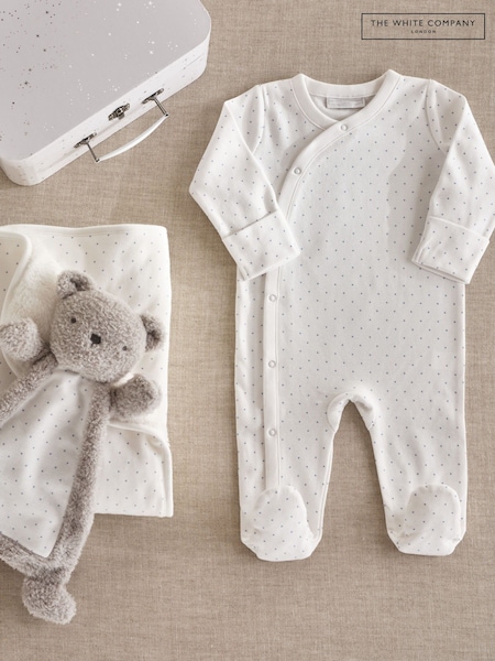 The White Company Blue Little Bear Welcome Baby Gift Set (Y00857) | €89