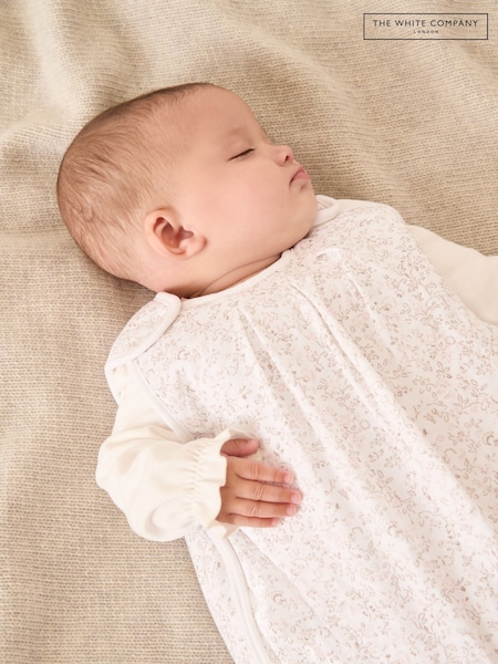 The White Company White Clementine Floral Sleeping Bag 2.5 Tog (Y00858) | AED221 - AED245