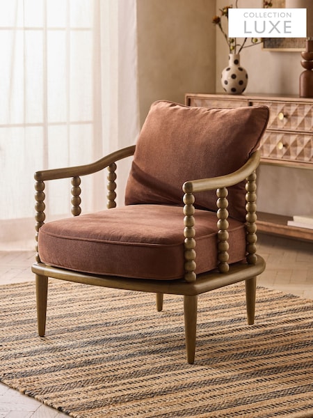 Collection Luxe Harlyn Wooden Accent Chair