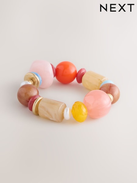Multicolour Chunky Bead Bracelet (Y01139) | €20