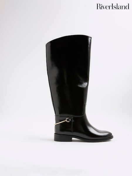 River Island High Leg Riding Boots (Y01201) | R$ 555