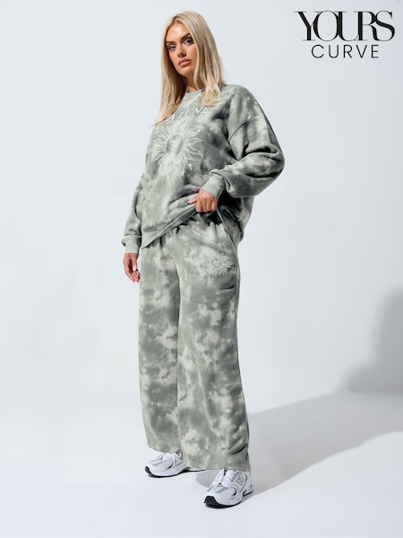Yours Curve Limited Tie Dye Joggers (Y01443) | 44 €