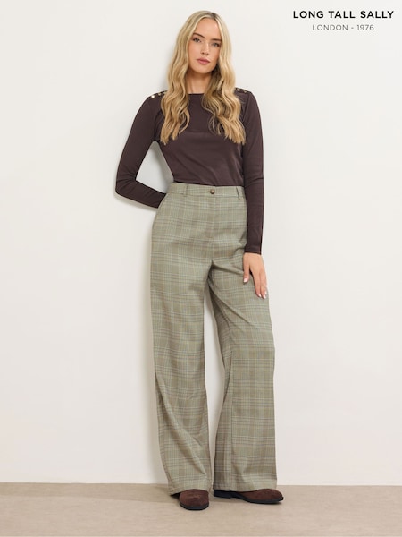 zelena - Long Tall Sally Wide Leg Trousers (Y01483) | € 51