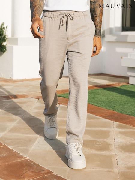 MAUVAIS Natural Fiorano Trousers (Y01689) | R$ 485