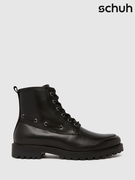 Schuh Darcy Leather Boat Boots (Y01801) | €106