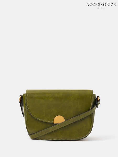 Accessorize Green Boxy Cross-Body Bag (Y01904) | €46