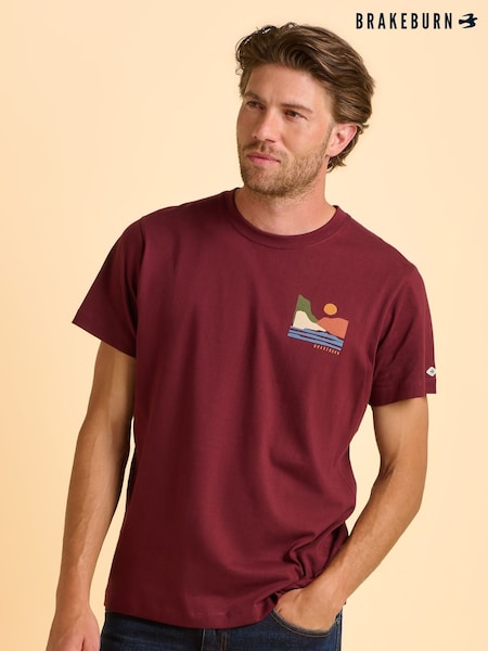 Brakeburn Red Chillington T-Shirt (Y02236) | €38
