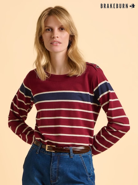 Brakeburn Classic Bella Crew Sweatshirt (Y02249) | ‏233 د.إ.‏