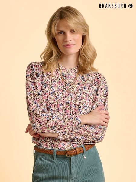 Brakeburn Cream Ellise Blouse (Y02509) | €63