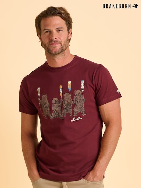 Brakeburn Red Tallow T-Shirt (Y02529) | €41