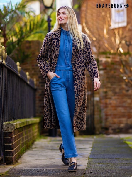 Brakeburn Blue Billie Denim Jumpsuit (Y02542) | €113
