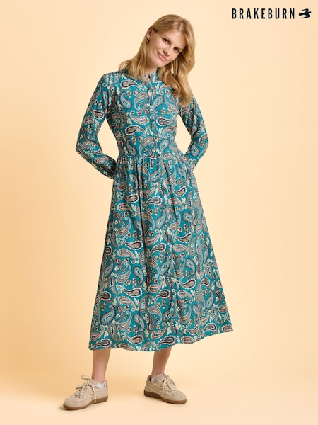 Brakeburn Blue Ula Dress (Y02552) | €99