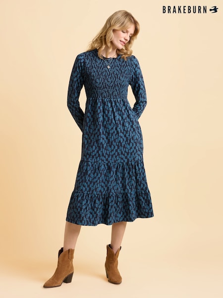 Brakeburn Blue Cay Dress (Y02554) | €86