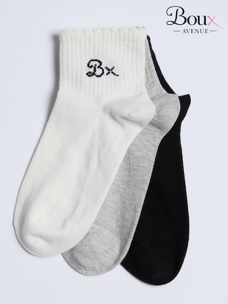 Boux Avenue 5 Pack Bx Midi Black Socks (Y02701) | €27