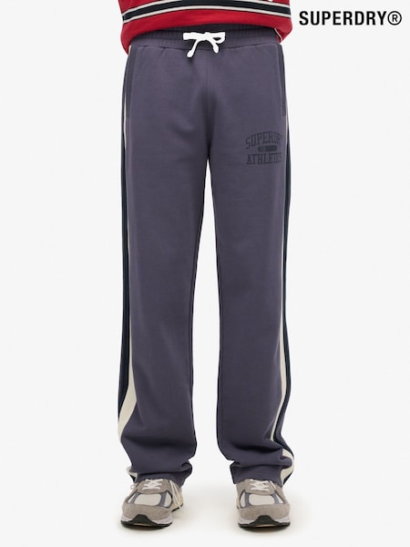 Superdry Purple Athletic Essentials Straight Joggers (Y03121) | R$ 590