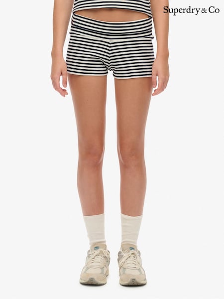 Superdry Blue Athletic Essential Fold Over Short (Y03359) | €33