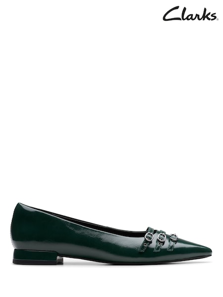 Clarks Green Sensa15 Strap Shoes (Y03482) | €131