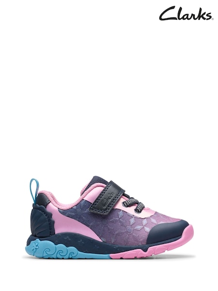 Clarks Blue Tidal Trail Toddler Shoes (Y03744) | €53