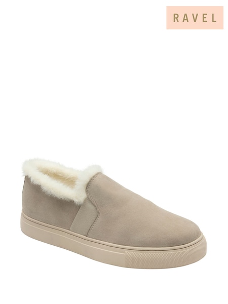 Ravel Natural Suede Slip On Shoes (Y03818) | R$ 640