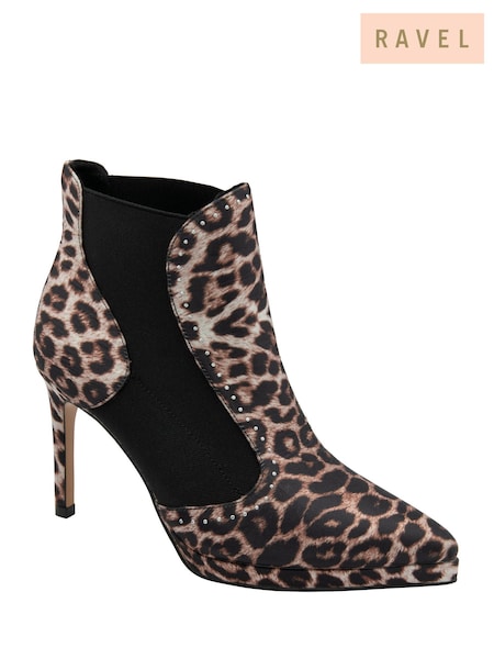 Animal - Ravel Stiletto Heel Ankle Boots (Y03820) | R$ 740