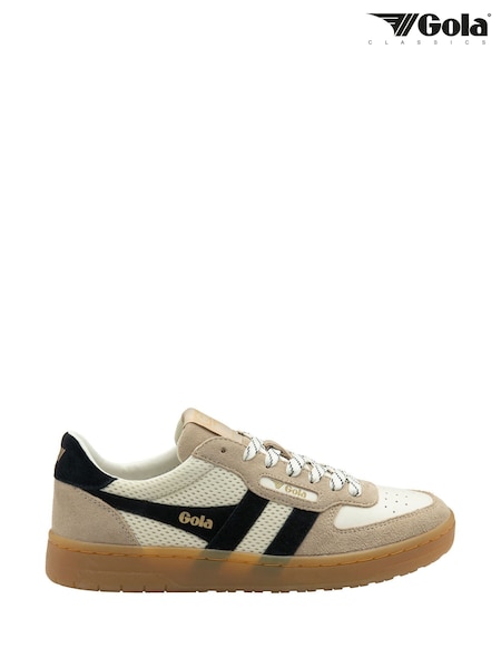 Gola White Ladies Hawk 83 Mesh Lace-Up Trainers (Y03899) | R$ 840
