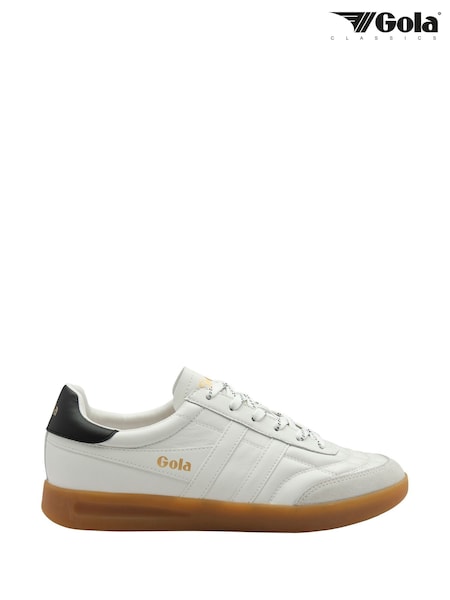 Gola Mens Stadia Leather Lace-Up Trainers (Y03926) | R$ 940