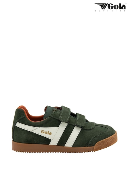Gola Green Light Kids Harrier Strap Suede Strap Trainers (Y03933) | €69