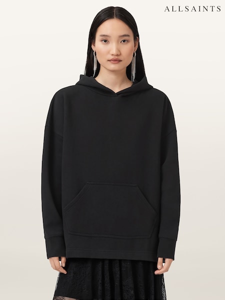 AllSaints Black Craneo Etie Hoodie (Y04293) | R$ 1.570