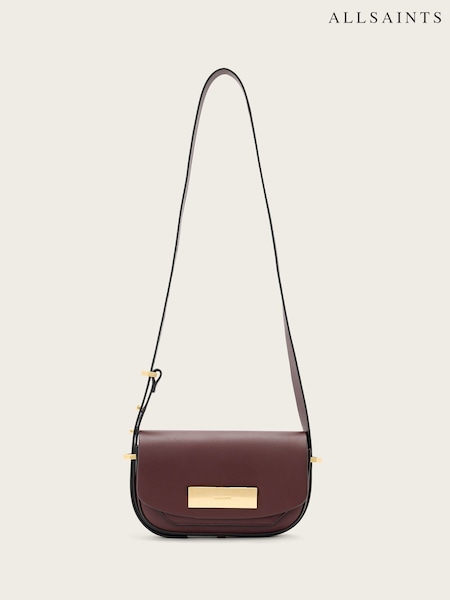 AllSaints Red Etta Satchel Xbody Bag (Y04305) | €303