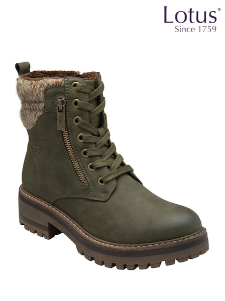Lotus Waterproof Zip-Up Ankle Boots (Y04448) | R$ 640