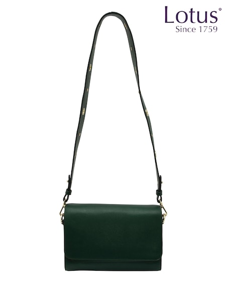 Lotus Green Leather Handbag (Y04462) | €80