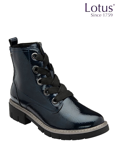 Lotus Patent Ankle Boots (Y04464) | R$ 640