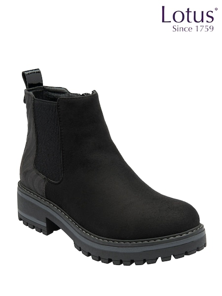Lotus Zip-Up Ankle Boots (Y04467) | R$ 640