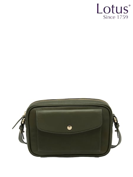Lotus Green Leather Handbag (Y04470) | €73