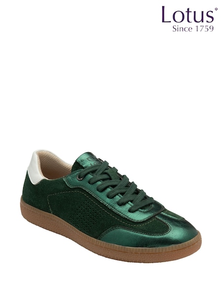 Lotus Leather Trainers (Y04503) | ‏408 د.إ.‏
