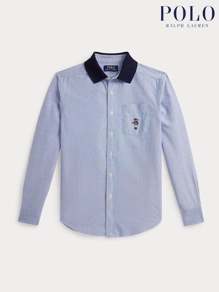 Polo Ralph Lauren Boys Polo Bear Contrast Collar Shirt (Y04517) | 134 € - 149 €