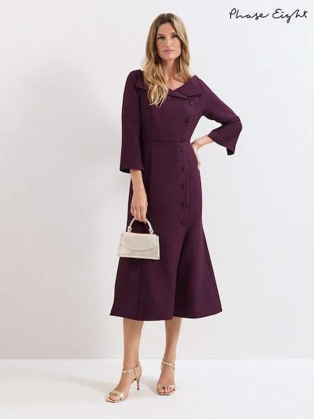 Phase Eight Red Petite Sienna Dress (Y04601) | €293