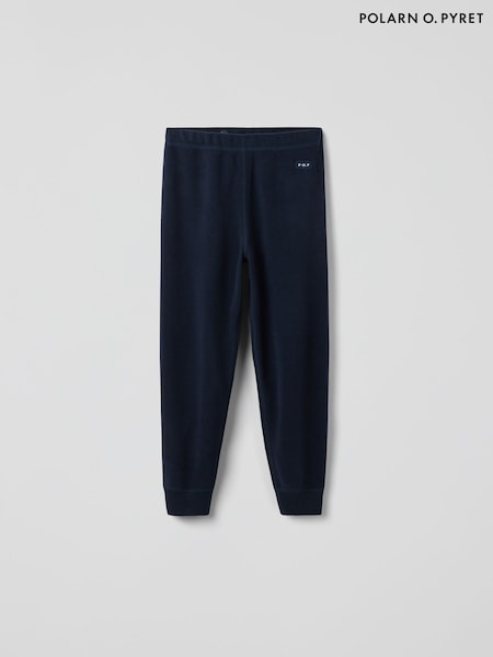 Polarn O. Pyret Blue Thermal Fleece Trousers (Y04728) | €31