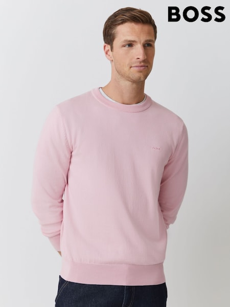 BOSS Pink Upacas Regular-Fit Jumper (Y04868) | R3,211