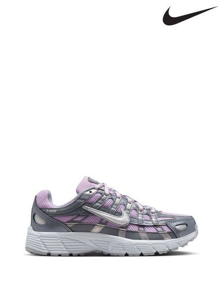Nike Silver/Pink P6000 Trainers (Y05240) | €86